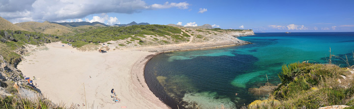 angeltourenmallorca.de bootausfluge nach Cala Mitjana auf Mallorca