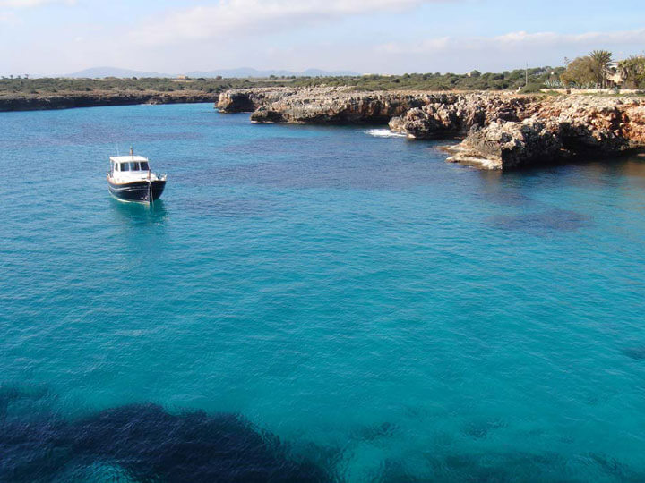 angeltourenmallorca.de bootausfluge nach Cala Morlanda auf Mallorca