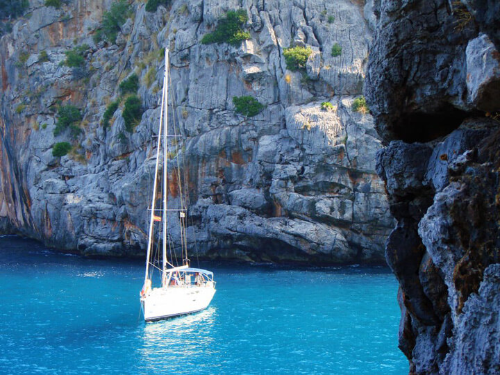 angeltourenmallorca.de bootausfluge nach Calobra auf Mallorca
