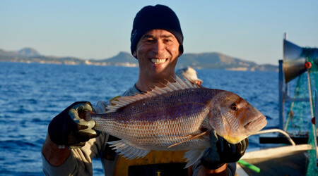 Wir gehen angeln mit Angeltoren Mallorca