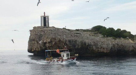 Boot Angeltouren von Porto Cristo und Calas de Mallorca
